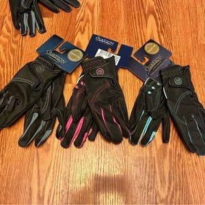 Ovation ladies riding gloves- sold as individual pairs